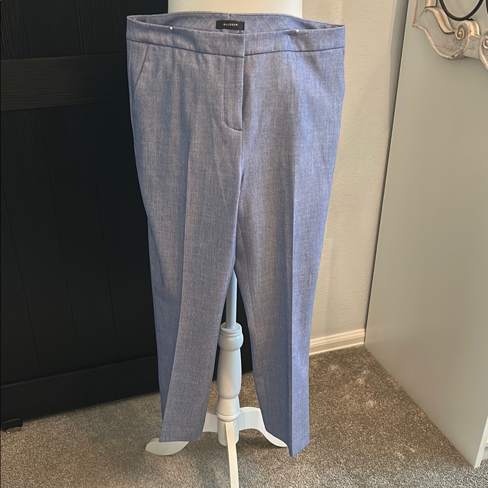 Halogen Light Blue Petite Pants